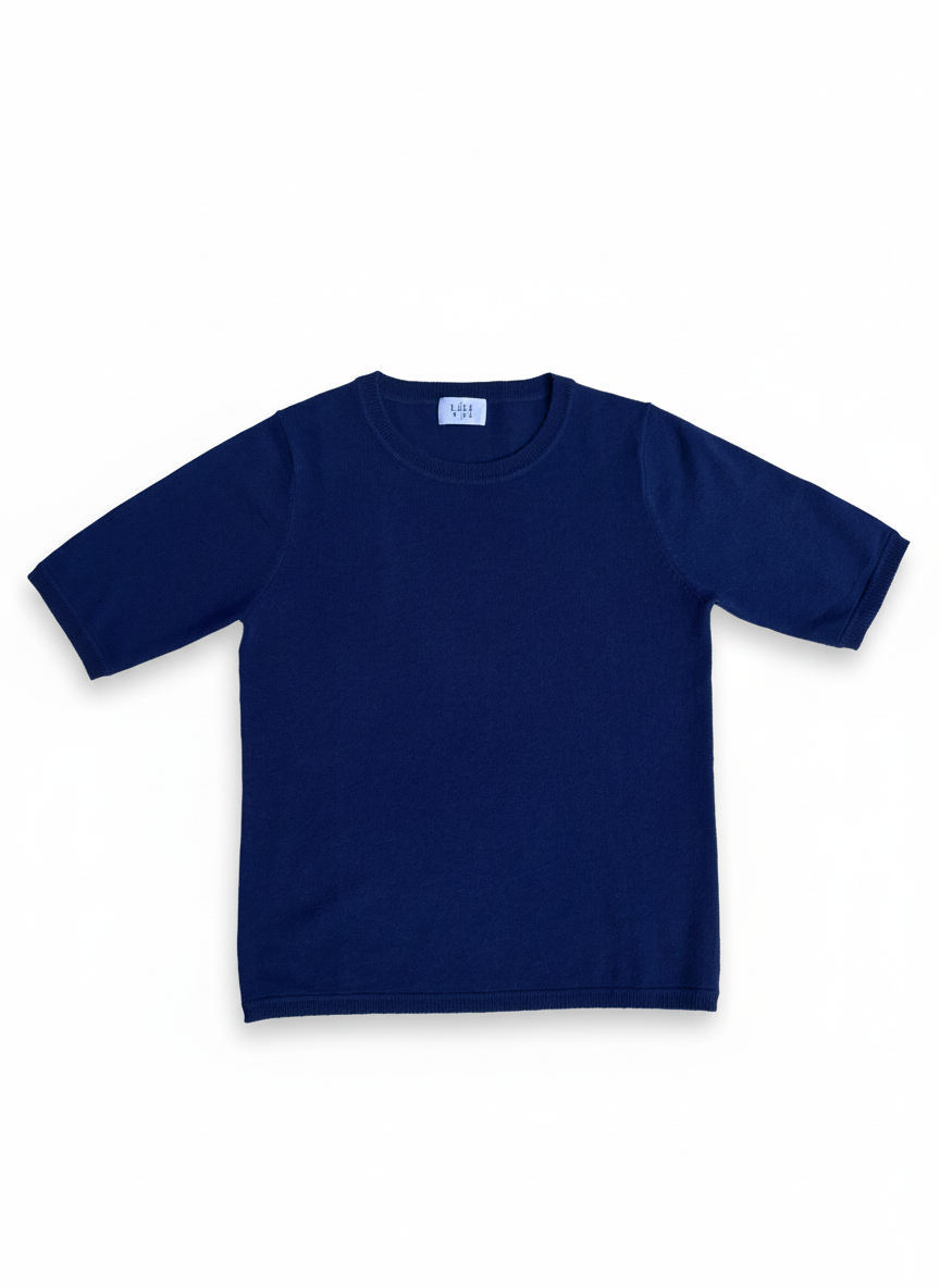 Belinda - 100% cashmere, Navy