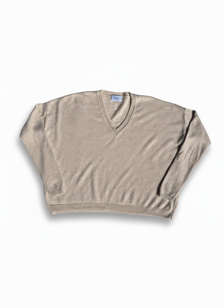 Gean V - 100% cashmere, Soft Vanilla