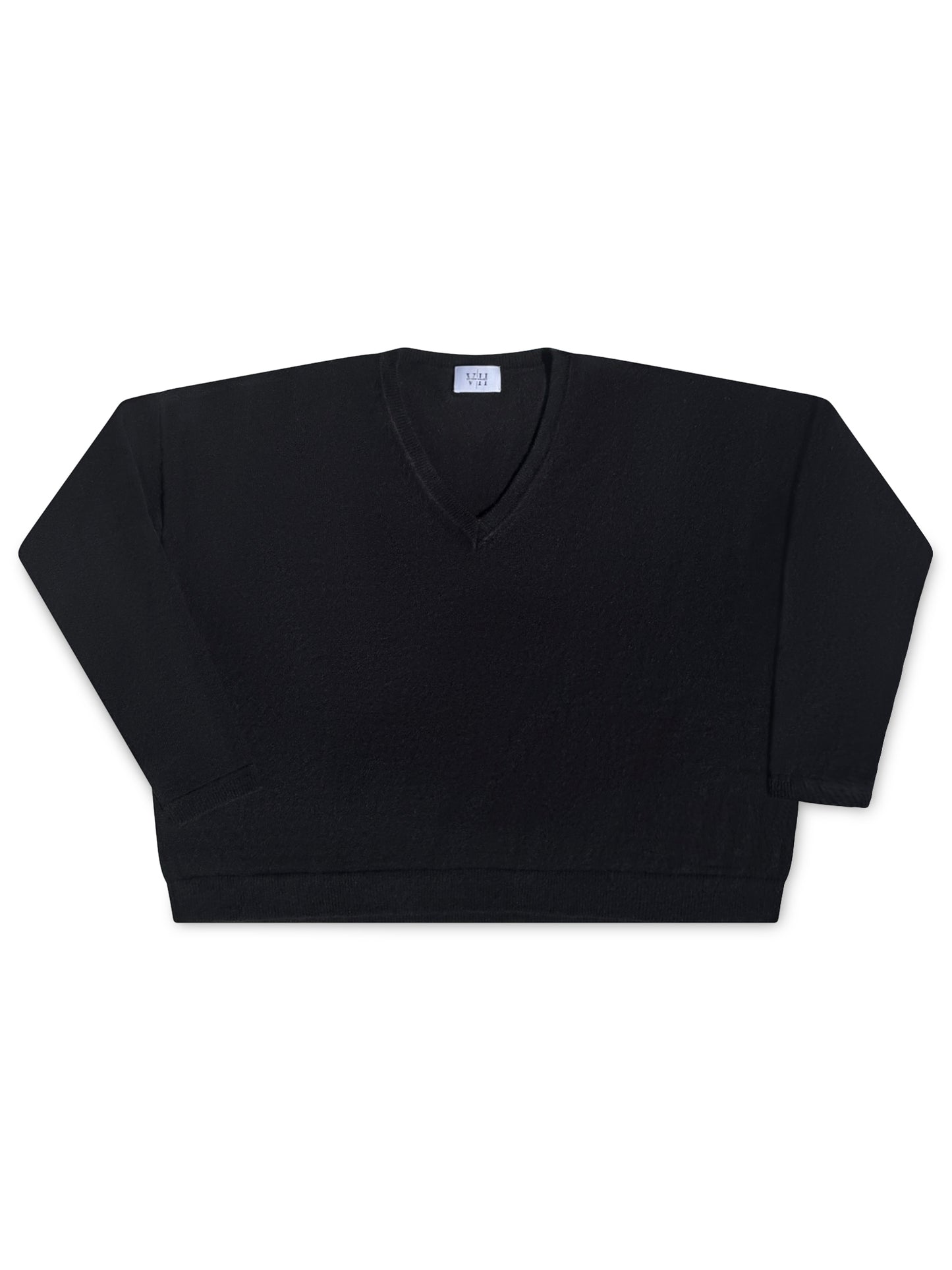 Gean V - 100% cashmere, Black