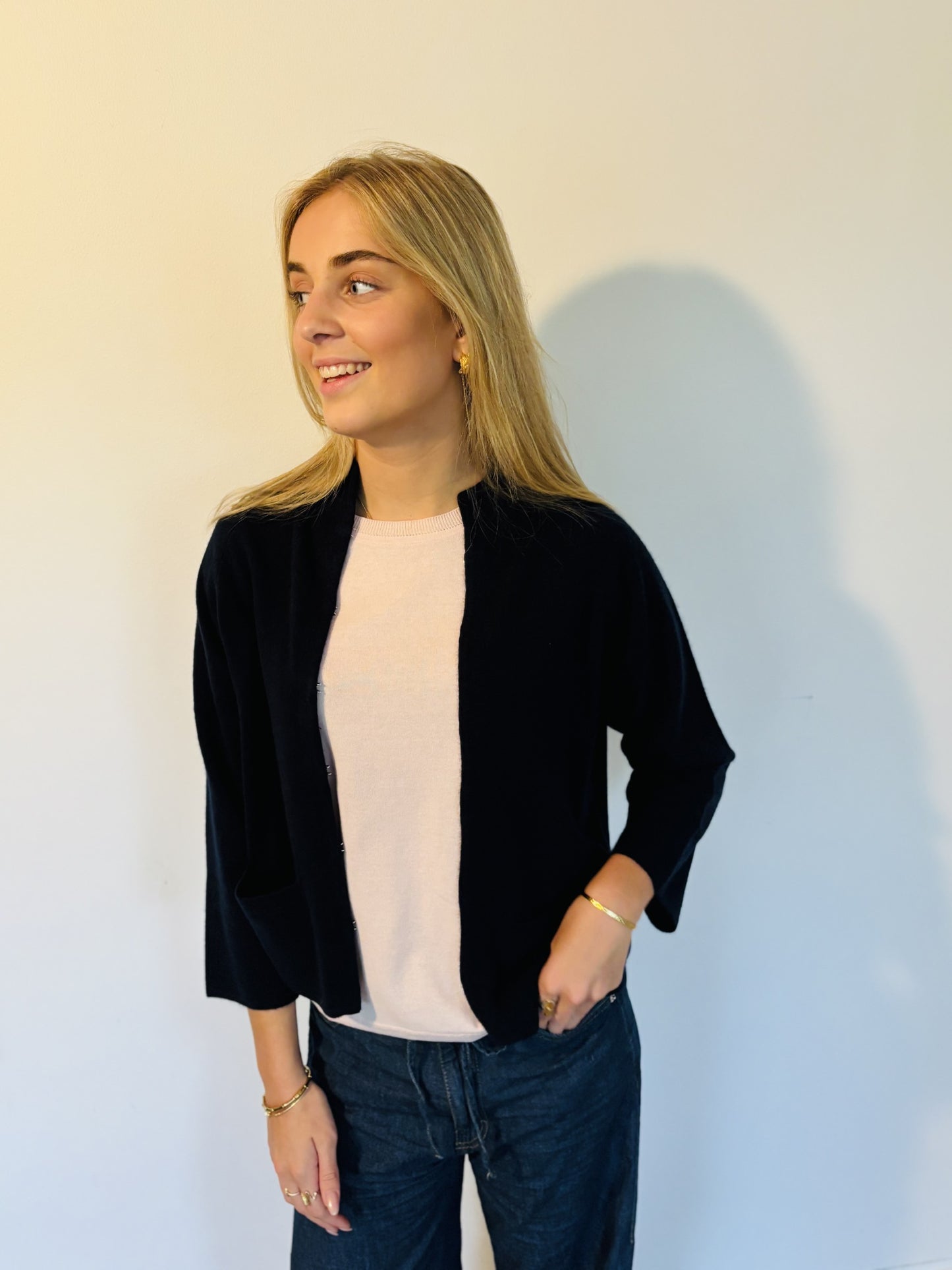 Iben Cardigan - Navy