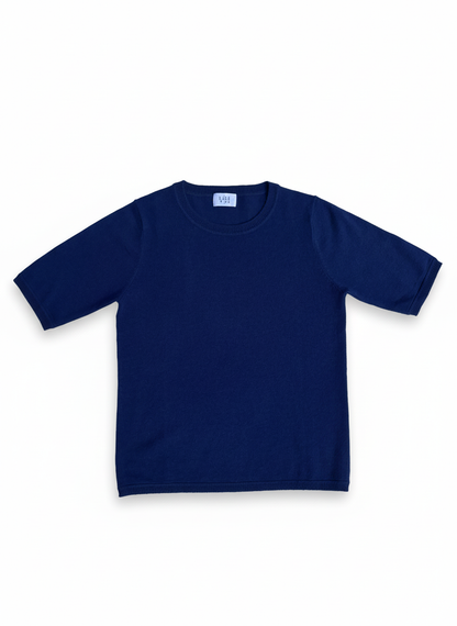 Belinda - 100% cashmere, Navy