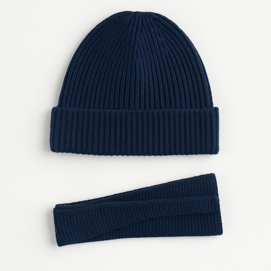 Fay Hat wool - Navy