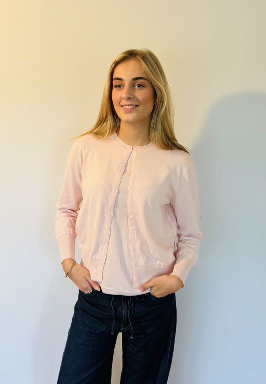 Darley cardigan - Soft pink